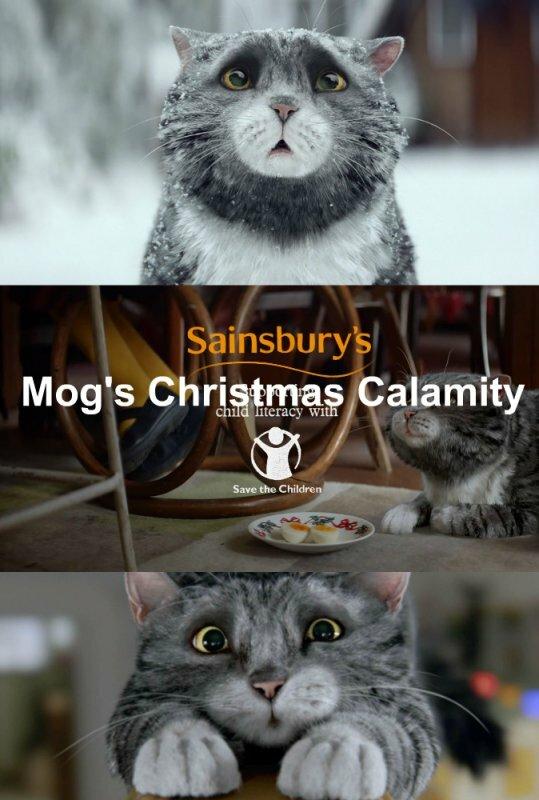 Рождественские злоключения Мог / Sainsbury's: Mog's Christmas Calamity (2015) 