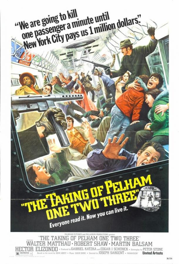 Захват поезда Пелэм 1-2-3 / The Taking of Pelham One Two Three (1974) 