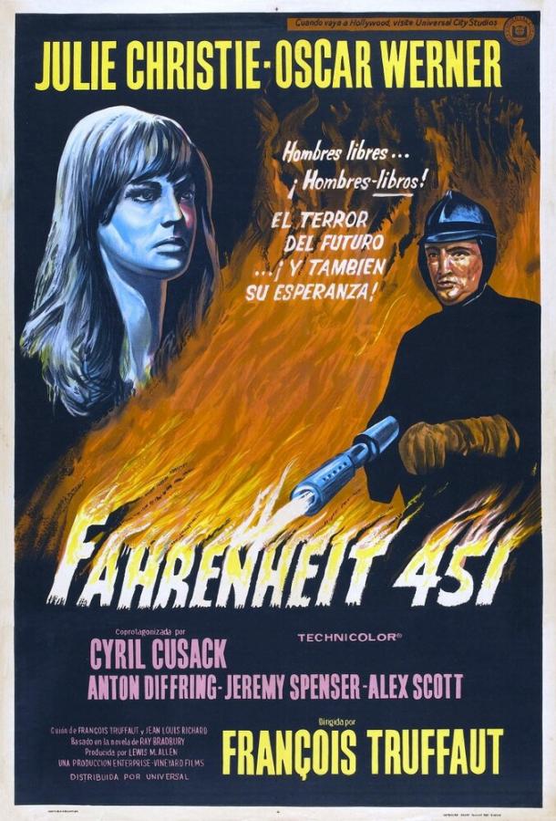 451? по Фаренгейту / Fahrenheit 451 (1966) 